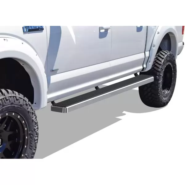 imageAPS Premium 6in Running Boards Compatible with Ford F150 SuperCrew Cab ampamp 1725 F250 1525