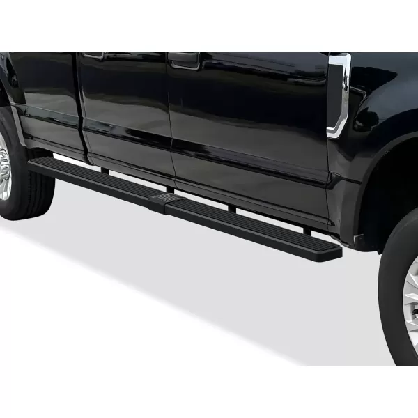 imageAPS Running Boards Nerf Bars Side Steps Step Bars Compatible with Ford F150 20152025 SuperCrew Cab ampamp F150 Lightning 20222025 ampamp F250 F350 Super Duty 20172025 Crew Cab Stainless Steel Black 6inStainless Steel Black