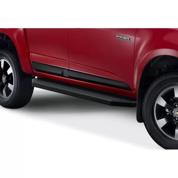 imageAPS Wheel to Wheel Running Boards 6inch Compatible with Chevy Colorado GMC Canyon 20152025 Crew Cab 5ft Bed Nerf Bars Side Steps Side BarsBlack