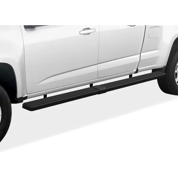imageAPS Wheel to Wheel Running Boards 6inch Compatible with Chevy Colorado GMC Canyon 20152025 Crew Cab 5ft Bed Nerf Bars Side Steps Side BarsStainless Steel Black