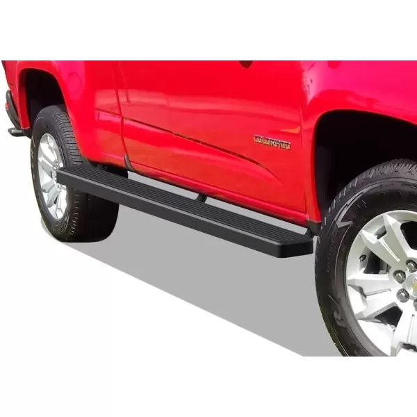 imageAPS Wheel to Wheel Running Boards 6inch Compatible with Chevy Colorado GMC Canyon 20152025 Crew Cab 5ft Bed Nerf Bars Side Steps Side BarsStainless Steel Black