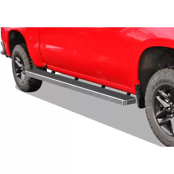 imageAPS Black Running Boards Compatible with Chevy Silverado GMC Sierra 1500 20192025 Crew Cab ampamp 2500 HD 3500 HD 20202025 Silverado 1500 LTD Sierra 1500 LD 2022Silver