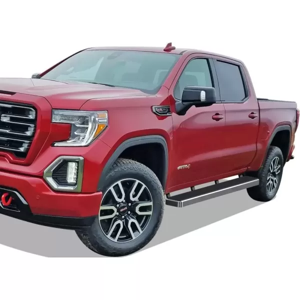 imageAPS Black Running Boards Compatible with Chevy Silverado GMC Sierra 1500 20192025 Crew Cab ampamp 2500 HD 3500 HD 20202025 Silverado 1500 LTD Sierra 1500 LD 2022Silver