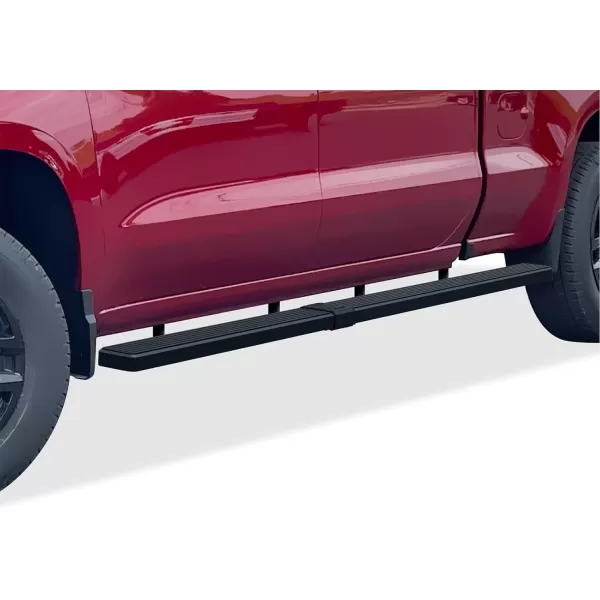 imageAPS Compatible with Chevy Silverado GMC Sierra 1500 20192025 Crew Cab ampamp 2500 HD 3500 HD 20202025 Silverado 1500 LTD Sierra 1500 LD 2022 Silver Running BoardStainless Steel Black