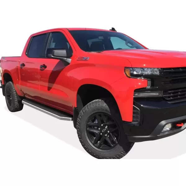 imageAPS Compatible with Chevy Silverado GMC Sierra 1500 20192025 Crew Cab ampamp 2500 HD 3500 HD 20202025 Silverado 1500 LTD Sierra 1500 LD 2022 Silver Running BoardPolished