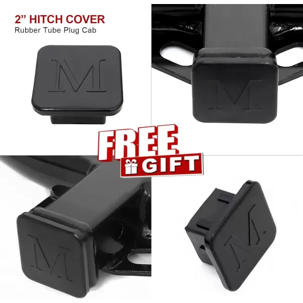 imageAPS Rear Towing Hitch Receiver Class 3 Trailer Hitch Compatible with Toyota Highlander 20042007 ampamp Compatible with Lexus RX330 20042006