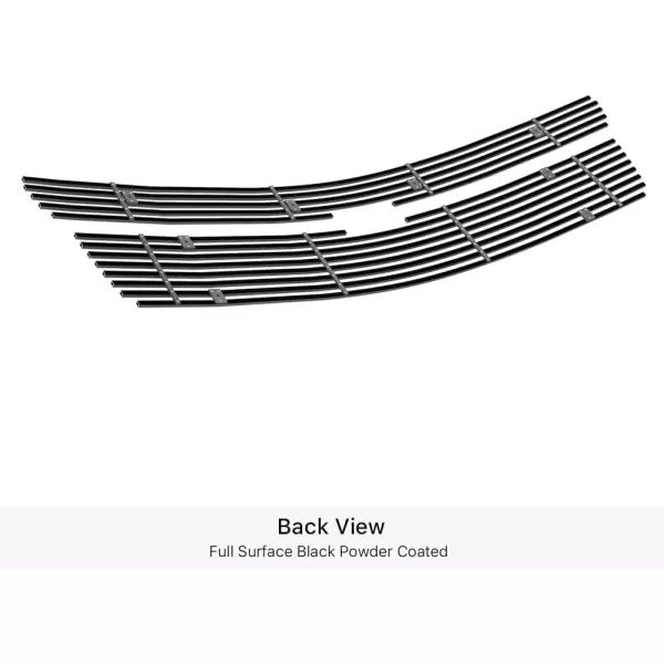 imageAPS Compatible with Chevy Suburban Tahoe 20152020 Honeycomb Bar Style Main Upper Stainless Steel SS Chrome Billet Front Grill Grille Insert C66320ABlack