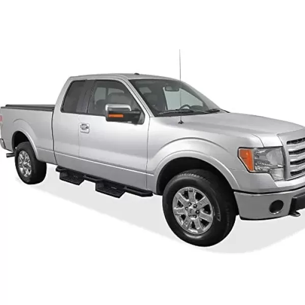 imageAPS Stainless Steel Pocket Steps Running Boards Side Bars Compatible with Ford F250 F350 Super Duty 19992016 Extended Cab