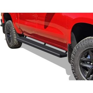imageAPS Black 5in Side Compatible with Silverado Sierra 1500 20192025 Extended Cab ampamp 2500 3500 20202025 Exclude 19 1500 LDSilverado 1500 LTD Sierra 1500 LD 2022Aluminum Black