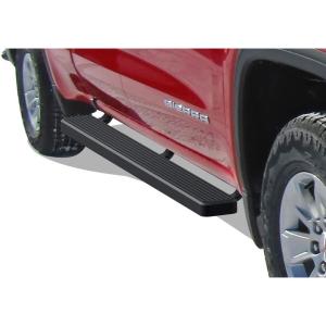 imageAPS Black 5in Side Compatible with Silverado Sierra 1500 20192025 Extended Cab ampamp 2500 3500 20202025 Exclude 19 1500 LDSilverado 1500 LTD Sierra 1500 LD 2022Stainless Steel Black