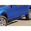 imageAPS Black Blow Molding Style Nerf Bars Running Boards Compatible with Ford F150 20092014 SuperCrew Cab Drilling Required