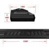imageAPS Black OE Style Nerf Bars Running Boards Compatible with Ram 1500 20192024 Crew Cab Will Not Fit 2018 Previous Generation Build in 1924