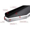 imageAPS Polished Running Boards Style Compatible with Ram 1500 20192025 Crew Cab Will Not Fit 2018 Previous Generation Build in 1924 Side Steps Side Bars 6in Wide Steel