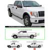 imageAPS Premium 5in Running Boards Compatible with Ford F150 SuperCrew Cab 0914
