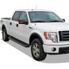 imageAPS Premium 6in Black Running Boards Compatible with Ford F150 SuperCrew Cab 0914