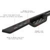 imageAPS Wheel to Wheel Black 6 Inches Tubular Drop Down Style Nerf Bars Running Boards Compatible with Ram 1500 20192024 Crew Cab 55ft Bed Exclude 1924 Ram 1500 Classic