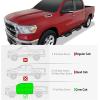 imageAPS Wheel to Wheel Black 6 Inches Tubular Drop Down Style Nerf Bars Running Boards Compatible with Ram 1500 20192024 Crew Cab 55ft Bed Exclude 1924 Ram 1500 Classic