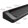 imageAPS 304 Stainless Steel Polished Silver 5 inches Running Boards Nerf Bars Side Steps Compatible with Toyota Tundra 20072021 CrewMaxAluminum Black