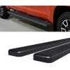 imageAPS 304 Stainless Steel Polished Silver 5 inches Running Boards Nerf Bars Side Steps Compatible with Toyota Tundra 20072021 CrewMaxAluminum Black