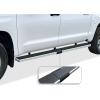 imageAPS 5in Stainless Steel Black Running Boards Compatible with Toyota Tundra 20072021 CrewMax Nerf Bars Side StepsStainless Steel Polished