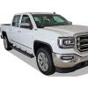 imageAPS Black 5inch 304 Stainless Steel Running Boards Nerf Bars Compatible with Chevy Silverado GMC Sierra 1500 20072018 ampamp 2500 HD 3500 HD 2019 Crew Cab Exclude 07 ClassicAluminum Black