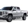 imageAPS Black 5inch 304 Stainless Steel Running Boards Nerf Bars Compatible with Chevy Silverado GMC Sierra 1500 20072018 ampamp 2500 HD 3500 HD 2019 Crew Cab Exclude 07 ClassicStainless Steel Polished