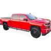 imageAPS Black 5inch 304 Stainless Steel Running Boards Nerf Bars Compatible with Chevy Silverado GMC Sierra 1500 20072018 ampamp 2500 HD 3500 HD 2019 Crew Cab Exclude 07 ClassicAluminum Silver