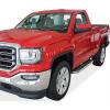imageAPS Black 5inch 304 Stainless Steel Running Boards Nerf Bars Compatible with Chevy Silverado GMC Sierra 1500 20072018 ampamp 2500 HD 3500 HD 2019 Crew Cab Exclude 07 ClassicPolished