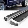 imageAPS Black 5inch 304 Stainless Steel Running Boards Nerf Bars Compatible with Chevy Silverado GMC Sierra 1500 20072018 ampamp 2500 HD 3500 HD 2019 Crew Cab Exclude 07 ClassicAluminum Silver