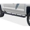 imageAPS Black 5inch 304 Stainless Steel Running Boards Nerf Bars Compatible with Chevy Silverado GMC Sierra 1500 20072018 ampamp 2500 HD 3500 HD 2019 Crew Cab Exclude 07 ClassicAluminum Black