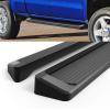 imageAPS Black 5inch 304 Stainless Steel Running Boards Nerf Bars Compatible with Chevy Silverado GMC Sierra 1500 20072018 ampamp 2500 HD 3500 HD 2019 Crew Cab Exclude 07 ClassicAluminum Black