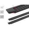 imageAPS Black Blow Molding Style Nerf Bars Running Boards Compatible with Toyota Tundra 20072021 CrewMax