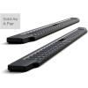 imageAPS Black Blow Molding Style Nerf Bars Running Boards Compatible with Toyota Tundra 20072021 CrewMaxBlack