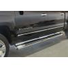 imageAPS Chrome OE Style Nerf Bars Running Boards Compatible with Chevy Silverado GMC Sierra 1500 20072018 ampamp 2500 HD 3500 HD 2019 Crew Cab Exclude 07 Classic