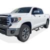 imageAPS Stainless Steel Pocket Steps Running Boards Side Bars Compatible with Toyota Tundra 20072021 CrewMaxBlack