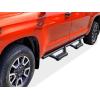 imageAPS Stainless Steel Pocket Steps Running Boards Side Bars Compatible with Toyota Tundra 20072021 CrewMaxBlack