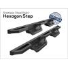 imageAPS Stainless Steel Pocket Steps Running Boards Side Bars Compatible with Toyota Tundra 20072021 CrewMaxBlack