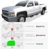 imageAPS Wheel to Wheel Black 6in Drop Down Nerf Bars Running Boards Compatible with Chevy Silverado GMC Sierra 1500 20072018 Crew Cab 65ft Bed ampamp 2500 HD 3500 HD 2019 Exclude 07 Classic