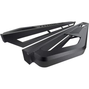 imageAPS 65in Side Armor Stainless Steel Running Boards Compatible with Toyota Tundra 20072021 CrewMax Nerf Bars Side Steps Side Bars