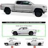 imageAPS 6in WheeltoWheel Nerf Bars Compatible with Toyota Tacoma Double Crew Cab 6ft Bed 0523