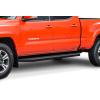 imageAPS 6inch Black Powder Coated Flat Style Running Boards Nerf Bars Side Steps Compatible with Toyota Tacoma 20052023 Double Crew Cab