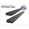 imageAPS 6inch Stainless Steel Polished Flat Style Running Boards Side Bars Side Steps Compatible with Dodge Ram 1500 20092018 Quad CabAluminum Black