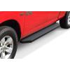 imageAPS 6inch Stainless Steel Polished Flat Style Running Boards Side Bars Side Steps Compatible with Dodge Ram 1500 20092018 Quad CabAluminum Black