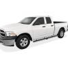 imageAPS 6inch Stainless Steel Polished Flat Style Running Boards Side Bars Side Steps Compatible with Dodge Ram 1500 20092018 Quad CabAluminum Silver