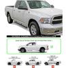 imageAPS 6inch Stainless Steel Polished Flat Style Running Boards Side Bars Side Steps Compatible with Dodge Ram 1500 20092018 Quad CabAluminum Silver