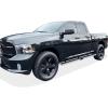 imageAPS 6inch Stainless Steel Polished Flat Style Running Boards Side Bars Side Steps Compatible with Dodge Ram 1500 20092018 Quad CabSilver