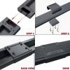 imageAPS 6inch Stainless Steel Polished Flat Style Running Boards Side Bars Side Steps Compatible with Dodge Ram 1500 20092018 Quad CabStainless Steel Black