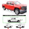 imageAPS Black 6 Inches Tubular Drop Down Style Bars Running Boards Compatible with Chevy Silverado GMC Sierra 1500 20072018 Crew Cab ampamp 2500 3500 HD 2019 Crew Cab Exclude 07 ClassicBlack
