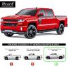 imageAPS IBCZ4928 Black 5quot Running Board Side Step iBoard Third Generation For Selected Chevy SilveradoGMC Sierra Crew Cab Aluminum5 inches