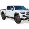 imageAPS Running Boards 6in Black Compatible with Toyota Tacoma Double Cab Crew Cab 0523